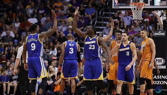 NBA: Durant y Curry lideran ataque ganador de Warriors ante los Suns