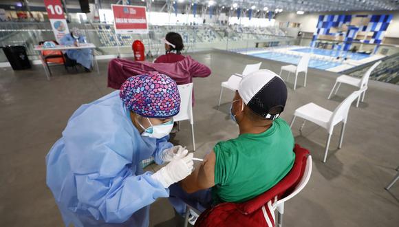 Para los días 24 y 25 de julio se han habilitado 22 centros de vacunación en Lima y el Callao con motivo de la última vacunatón. Foto: Eduardo Cavero/@photo.gec