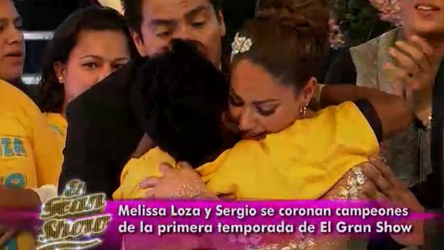 ​El Gran Show: ¡Melissa Loza gana la temporada y se lleva trofeo! [FOTOS y VIDEO]