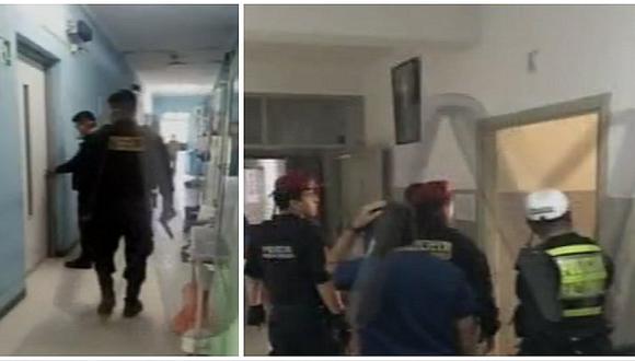 Hospital de Collique: delincuentes asaltan a mano armada y se llevan 12 mil soles (VIDEO)