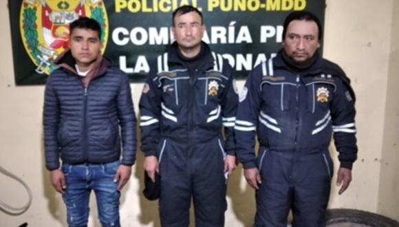 Puno: Policía detuvo a tres presuntos integrantes de la banda 'Los Topos de la Rinconada'.
