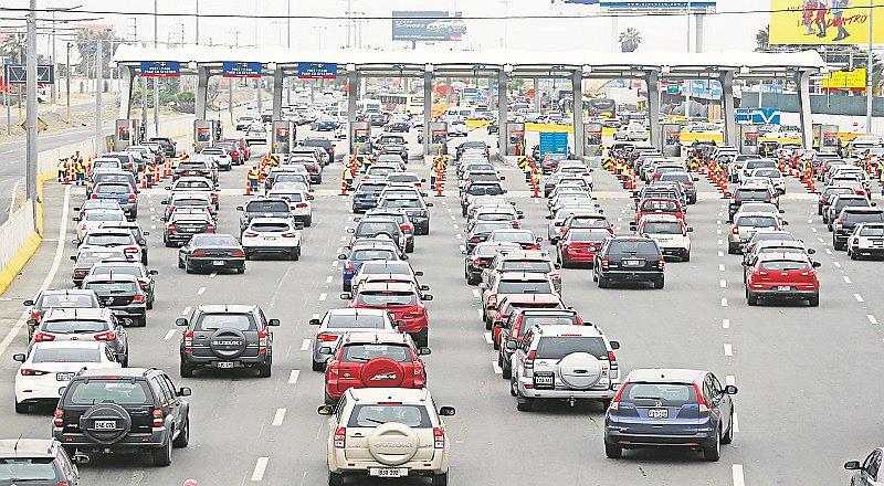 Más de 80 mil vehículos transitaron por la Panamericana Norte y Sur