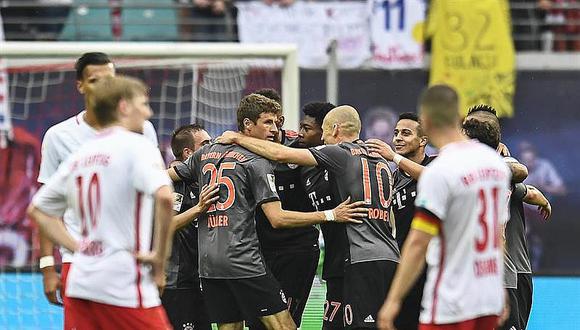 Bundesliga: Bayern vence a domicilio al Leipzig en partido del orgullo  
