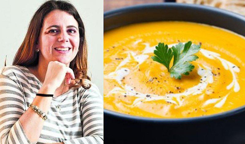 ¡Qué delicia! Jimena Agois preparó crema de zapallo en "Cocinando con Jime"