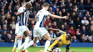 Premier League: Arsenal cae ante West Brom y se asoma al abismo 