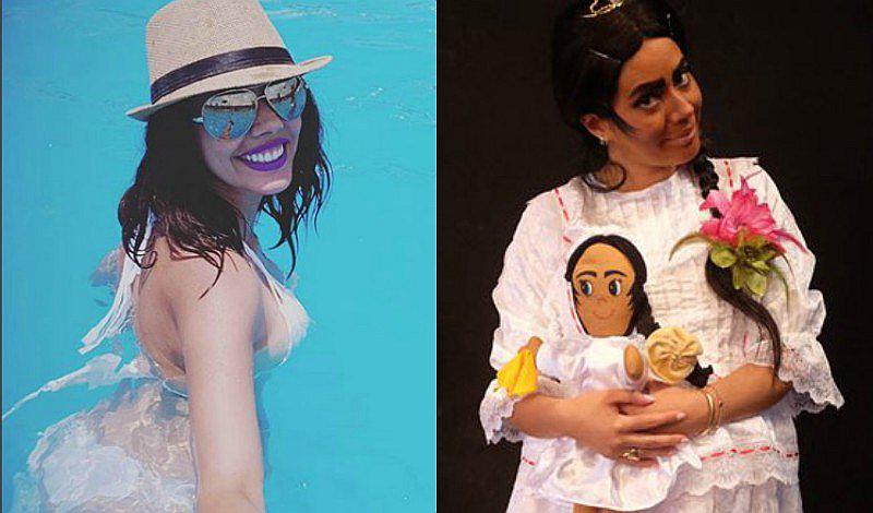 "La Pánfila" posó al natural en atrevida sesión de fotos