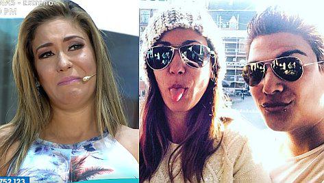 Tilsa Lozano y Ricardo 'Zorro Zupe' se reencuentran en el sur tras su paso por la cárcel  