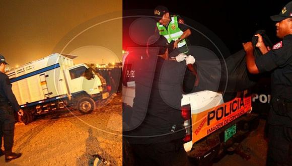 Copiloto se lanza de camión sin control en Chorrillos y muere (FOTOS y VIDEO)