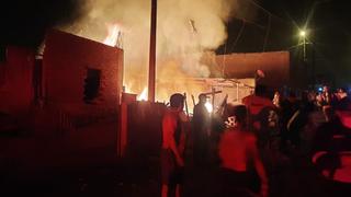 Ventanilla: un niño muerto y 11 heridos deja incendio de grandes proporciones en una vivienda | VIDEO 