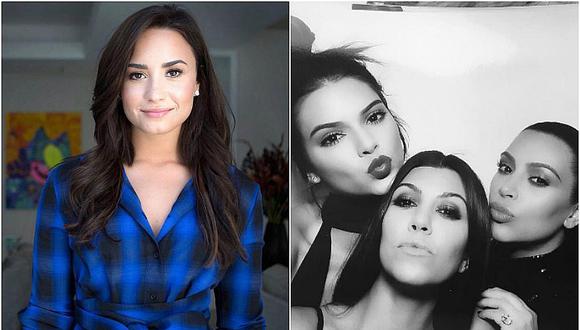 ¡Demi Lovato lo confesó! Odia al clan Kardashian- Jenner