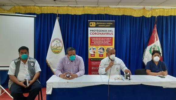 El gobernador de Tumbes confirmó dos nuevos casos de coronavirus en la región . (Foro: Gobierno Regional de Tumbes)