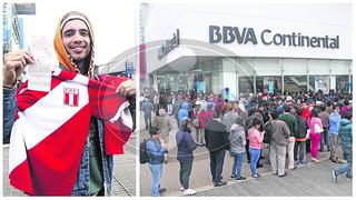 Perú vs. Colombia: miles de hinchas hacen cola pero igual se quedan sin entradas para ver a la selección