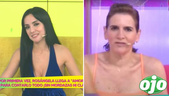 Rosángela Espinoza trolea a Gigi Mitre. Foto: (Captura/Willax TV).