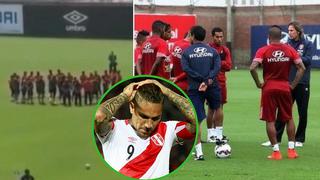 Momento exacto en que la selección peruana se entera de la sanción de Paolo Guerrero (VIDEO)
