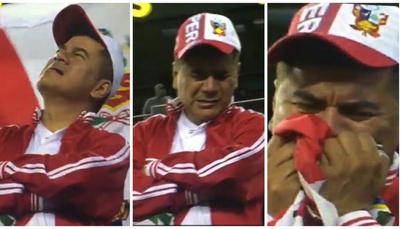 YouTube: Lágrimas de hincha tras histórico triunfo de Perú conmueve en redes [VIDEO]