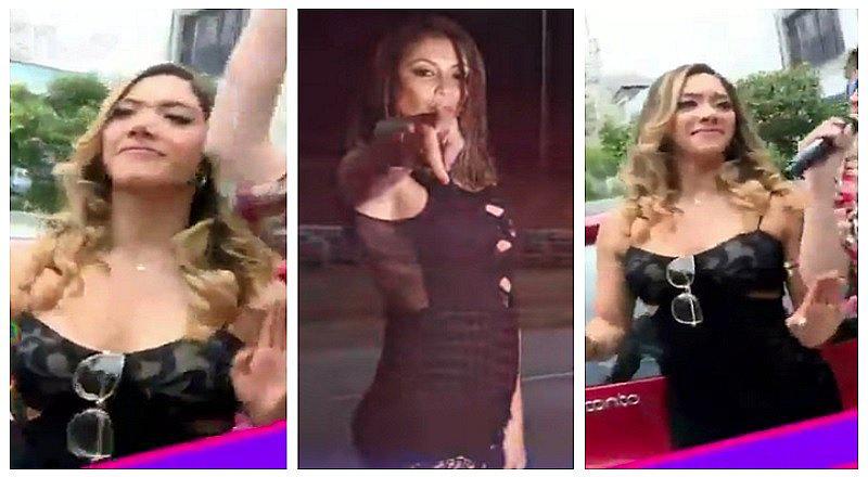 Isabel Acevedo baila "La Atorranta" y no hace caso a comentarios de Karla Tarazona 