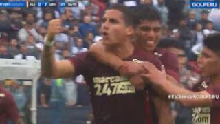 Celebra la ‘U’: Alexander Succar decretó el 2-0 sobre Alianza Lima | VIDEO