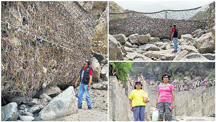 Chosica: limpiarán mallas antihuaicos en Chosica tras informe de OJO