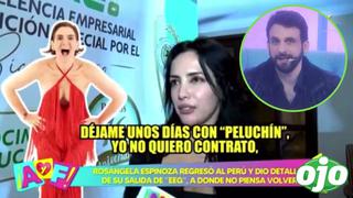 Rosángela implora a Gigi Mitre conducir con Rodrigo González: “No voy a ir con mi serrucho” | VIDEO