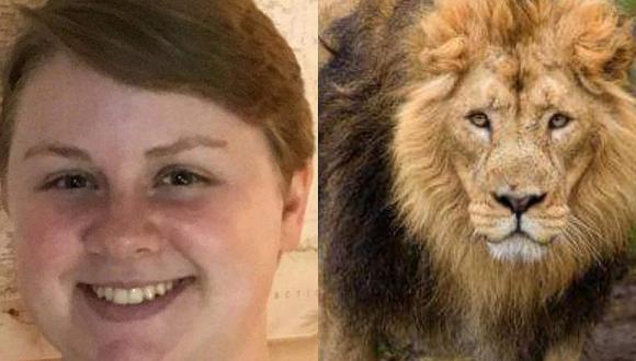 ​León mata a cuidadora que limpiaba el recinto y matan al animal