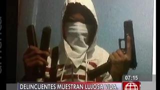 Mira como los delincuentes muestran lujosa vida en redes sociales [VIDEO]