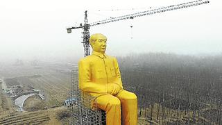 En China construyen estatua a genocida.