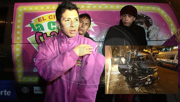 El Agustino: Minivan con bailarines de la Chola Chabuca choca y deja 8 heridos [FOTOS]  