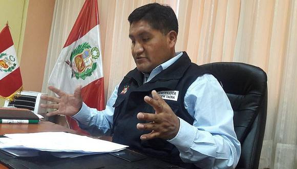 El gobernador de Tacna, Juan Tonconi, es investigado por el presunto delito de omisión, rehusamiento o demora de actos funcionales en agravio de la sociedad.