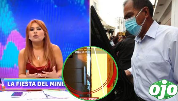 Magaly arremete contra ministro del interior. Foto: (Captura/ATV, Latina TV | GEC).