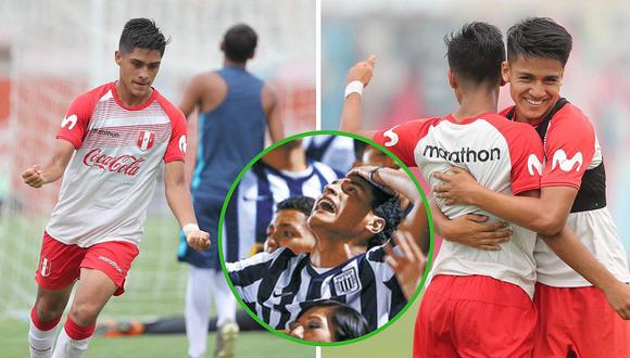 Selección peruana sub 17 gana por goleada 7-1 a la reserva de Alianza Lima