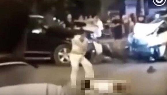 ​YouTube: China atropelló a hombre y bailó feliz sobre su cadáver [VIDEO]