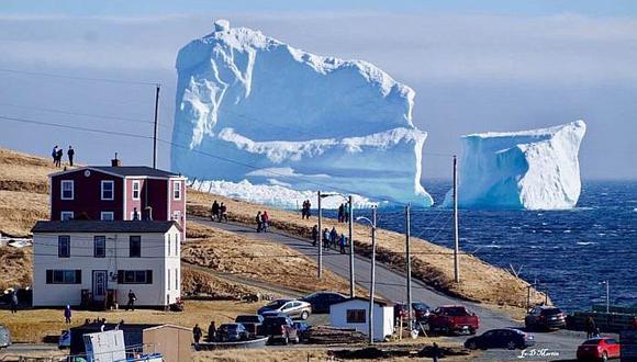 Se "pierde" tremendo iceberg que era atracción turística