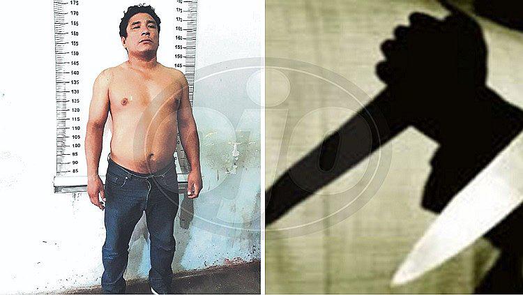 Discute con su pareja y termina acuchillando a su hijastra (FOTOS)