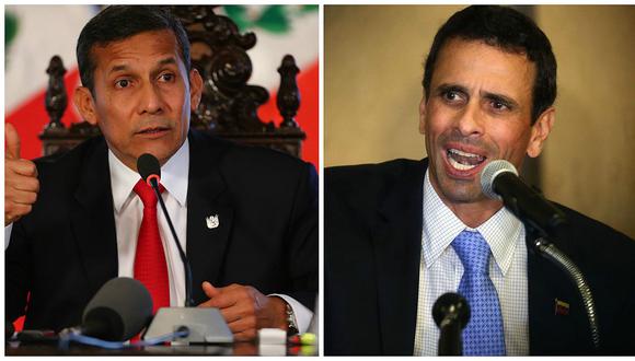 Henrique Capriles: Ollanta Humala busó excusa para no atenderme 