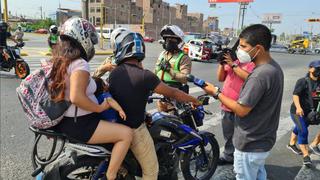 Defensoría: propuesta para prohibir motos con dos pasajeros debe estar basado en criterios técnicos