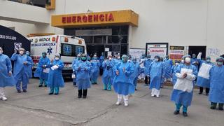 Coronavirus en Perú: Médicos de hospital Honorio Delgado de Arequipa protestan por falta de zona de aislamiento