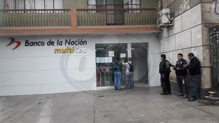 ​Banco de la Nación de Magdalena fue asaltado por banda de delincuentes