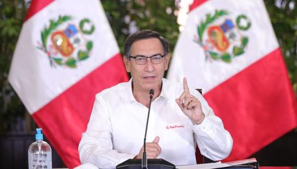 El presidente de la República, Martín Vizcarra, ofrecerá este lunes un nuevo pronunciamiento. (Foto: Presidencia)
