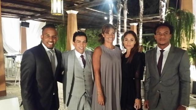 Jefferson Farfán y André Carrillo presentes en boda de Natalie Vértiz y Yaco Eskenazi [VIDEO] 