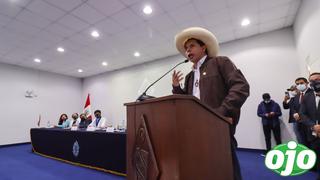 Pedro Castillo: “No puedo avanzar más porque, siendo un gobierno electo, esperamos al JNE”