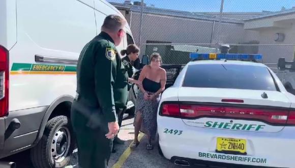 La mujer, Sherry Ann White, mató a la mascota de su esposo a puñaladas. (Foto: Facebook Brevard County Sheriff's Office, Florida)