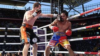 Pacquiao: le roban la pelea y Jeff Horn se lleva su título peso welter