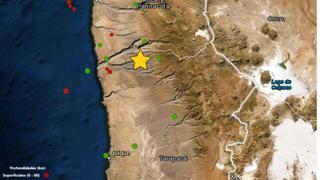 Sismo de magnitud 5.6 remeció la región de Tacna esta mañana