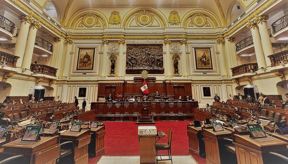Pleno del Congreso debatió pedidos solicitados por el presidente Pedro Castillo para viajar a México y Chile. (Foto: Congreso)