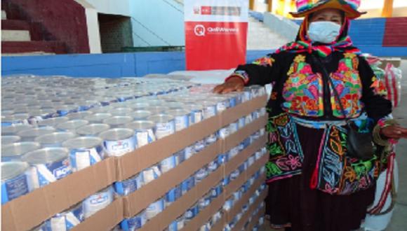 Puno: Qali Warma entregó 646.7 toneladas de alimentos para 63 mil 219 personas (Foto: Qali Warma)