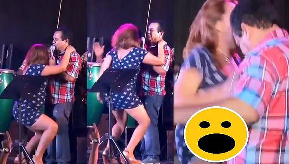 Facebook: Tony Rosado se pasó de la raya con mujer en pleno concierto (VIDEO)