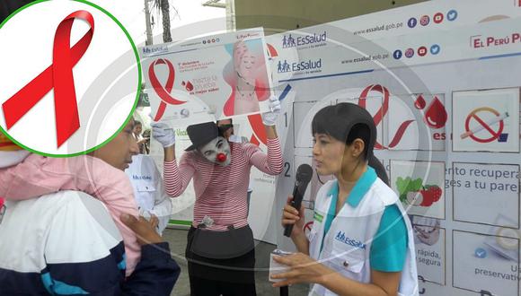 EsSalud realiza campaña de despistajes gratutos de VIH en la estación del Metro de Lima (VIDEO)