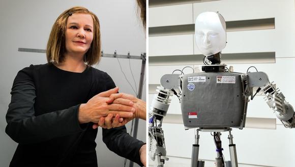 ¡Nadine resultó ser un robot que es capaz de manipular!
