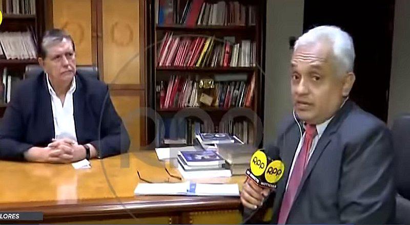 Periodista que entrevistó a Alan García horas antes de su muerte contó cómo lo vio (VIDEO)