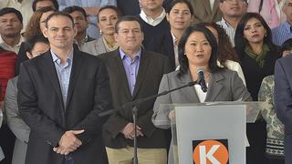 Keiko Fujimori: Aceptamos los resultados de la ONPE pero seremos oposición